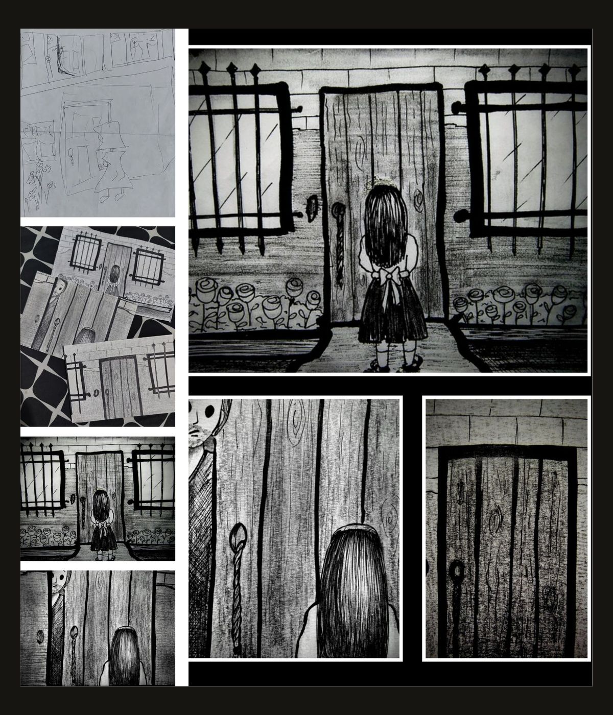 The house and the door